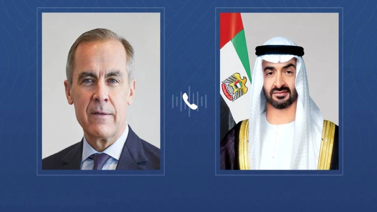 رئيس وزراء كندا يؤكد لرئيس الدولة تضامن بلاده عقب الاعتداءات الإيرانية على الإمارات